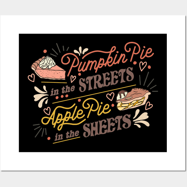 Pumpkin Pie in the Streets Wall Art by Annelie